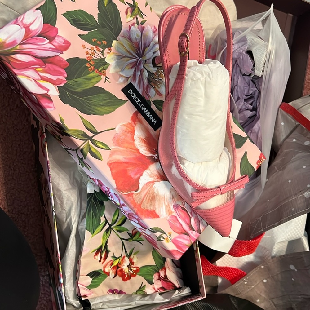 BNIB Ladies Dolce & Gabbana Slingback Sandals